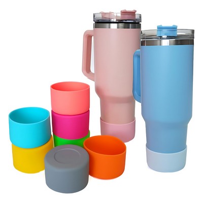 Protective Silicone Boot Cover for 12oz-40oz Flask & Car Thermos Cups - Heat Resistant