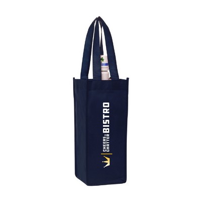 Hospitality Non-Woven Wine Bag (Full Color Imprint)