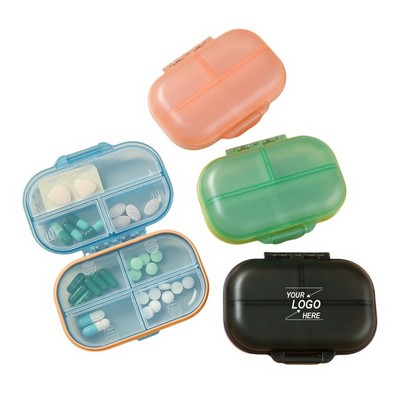 Compact Weekly Pill Box Organizer