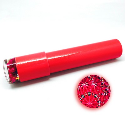 Plastic Oil Filled Kaleidoscope W/ Rotating Chamber