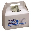 White Donation/ Bank Box