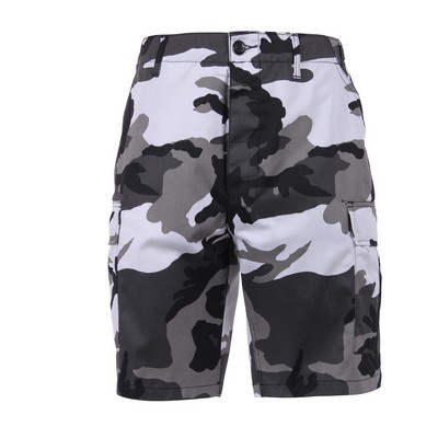 City Camouflage Battle Dress Uniform Combat Shorts (XS to XL)