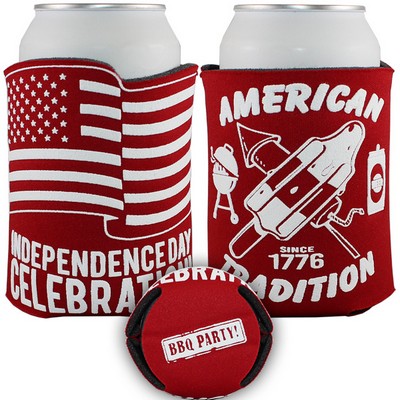 Crazy Frio™ Flag Beverage Holder