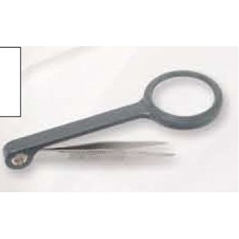 MagniGrip 4x Magnifier w/ Tweezers