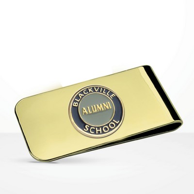 Money Clip with Classic Lapel Pin (Up to 0.75 in)