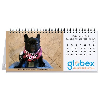 Custom Photo Tent Desk Calendar (8¾"x4")