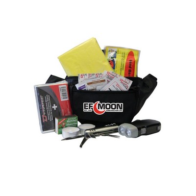 24 Piece Disaster Survival Kit w/Fanny Pack