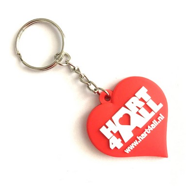 3D Custom Soft PVC Key Tag