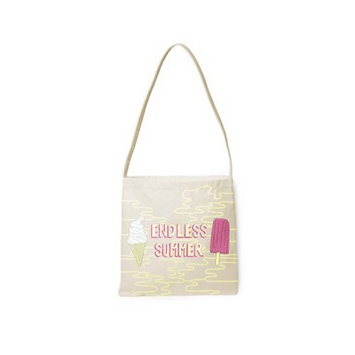 Continued Sunshine Natural Canvas Tote