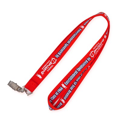 3/4"X 36" Printed Polyester Silkscreen Lanyards