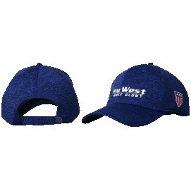 Heather Polyester/Spandex Blend Performance Cap