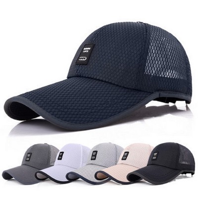 Outdoor Sport Sun Cap w/Mesh