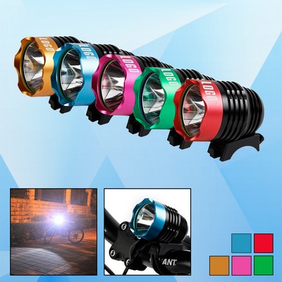 Rechargeable Flashlight Bike Light