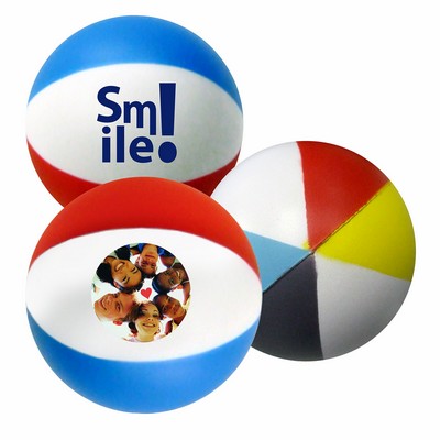 Foam Stress Reliever Beach Ball