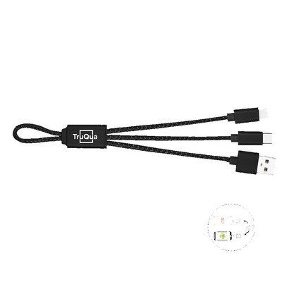 Harbor Charging Cables with Type C, IOS and Micro USB