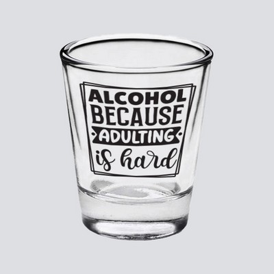 1.75 oz. Clear Glass Shot Glasses