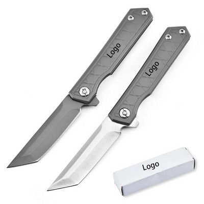 Stainless Steel Folding Pocket Knife