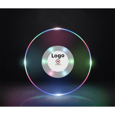 Led Lights Cup Holder Cocktail Coaster Bar Beer Beverage Coasters