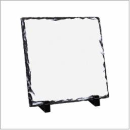 8" Sublimation Slate Tile w/Stand