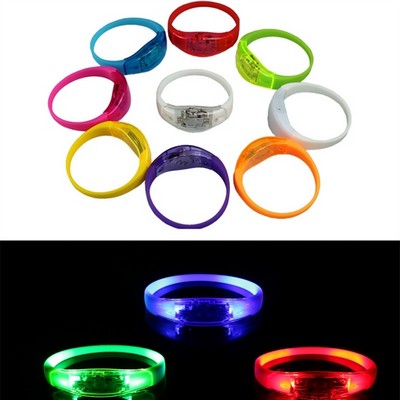 LED Silicon Wristband Light Up Bracelet