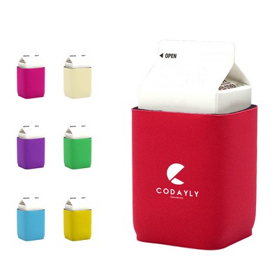 Neoprene Milk Carton Cooler