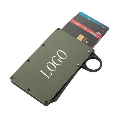 Aluminum Alloy RFID Blocking Credit Card holder