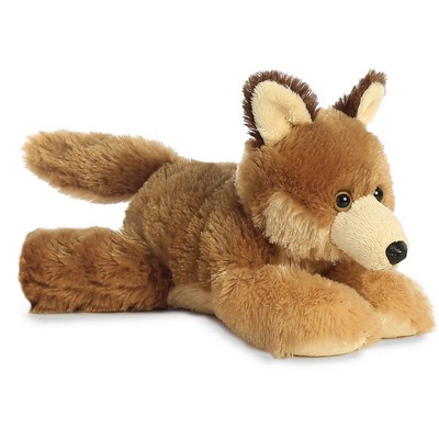 8" Clever Coyote Mini Flopsie Stuffed Animal