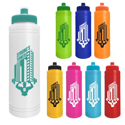 25 Oz. Slim Line Water Bottle w/Push-Pull Lid