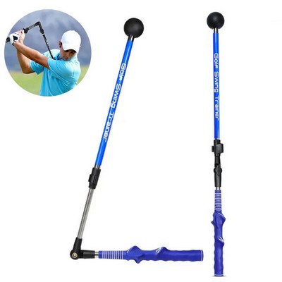 Adjustable Length Golf Swing Training Stick