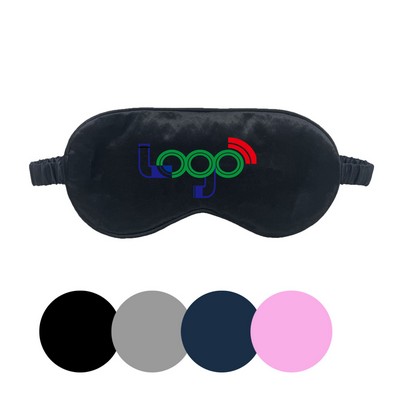 100% Real Natural Pure Silk Eye Mask with Adjustable Strap for Sleeping