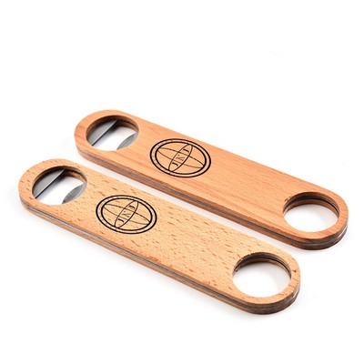 Wooden Beer Bottle Opener