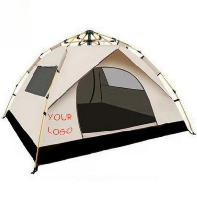 Portable Folding Automatic Double Camping Tent