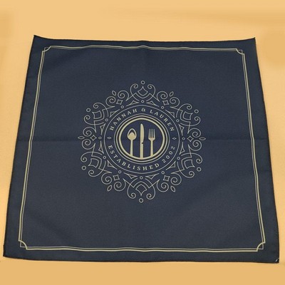 Custom Napkins With Logo, Double Sided Spun Cloth Napkin