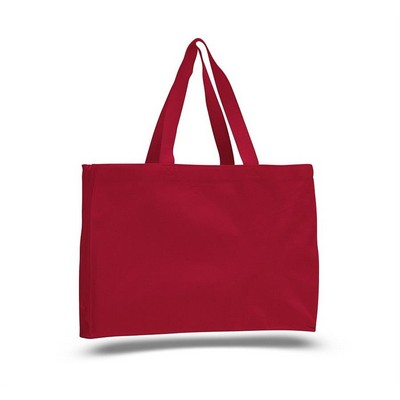 Canvas Gusset Tote Bag