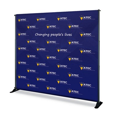 10'x10' Backdrop Step & Repeat Banner Stand