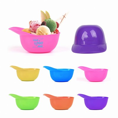 Baseball Cap Ice Cream Bowls