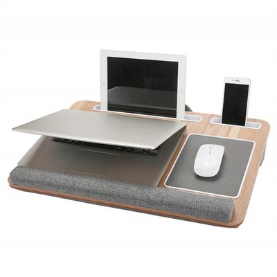 Bed Laptop Tray with Cushion for Comfortable Computing