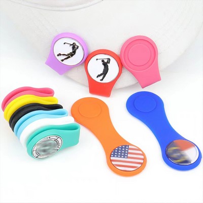 Silicone Golf Ball Marker Hat Clip