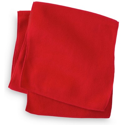 Red Fleece Neck Scarf