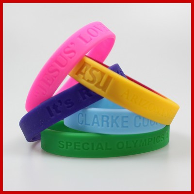 Silicone Bracelet (Debossed)