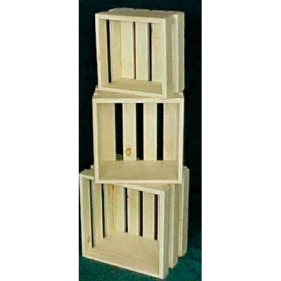 Store Display Wooden Crate (14"x15 1/2"x9 1/4")