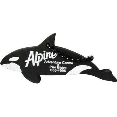 Orca Killer Whale Key Tag