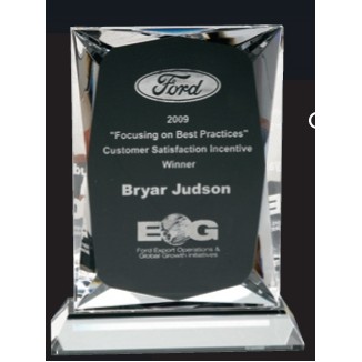 Rectangle Crystal Award (7.25"x4.5")