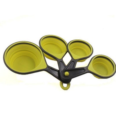 Set of 4 Collapsible Measuring Cups