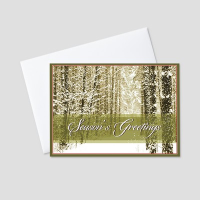 Winter Solitude Holiday Greeting Card