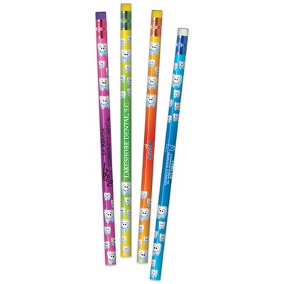 Assorted 3D Tooth Pencils