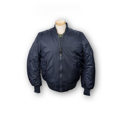 Bravo MA-1 Flight Jacket (Navy Blue)