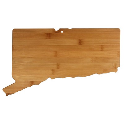 State Bamboo Cutting Board - Connecticut