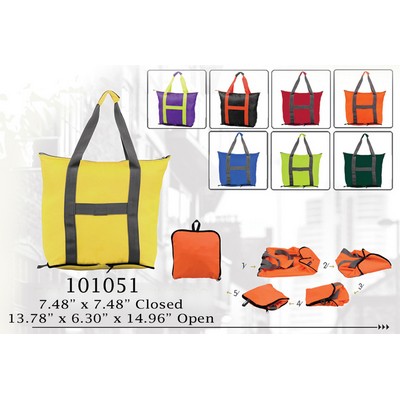 Compact Folding Shopping Bag-Tote