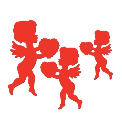 Printed Cupid Cutouts